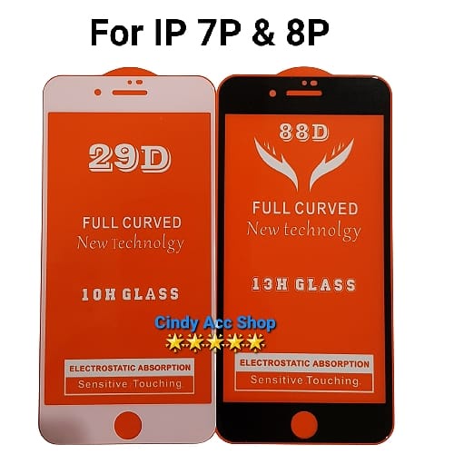 Tempered Glass For IP 7 Plus / 8 Plus Anti Gores