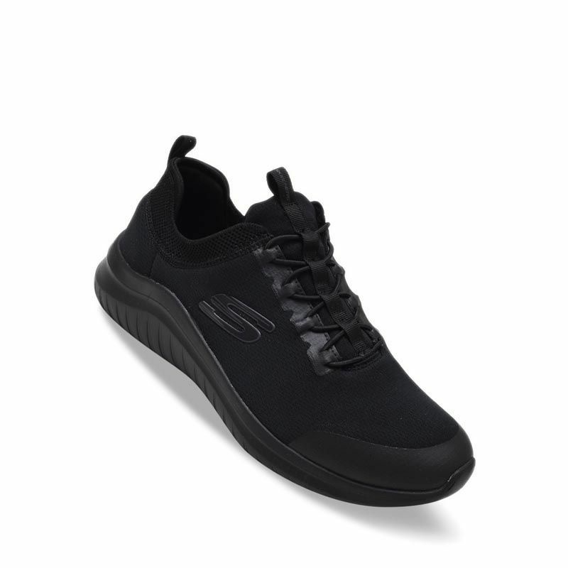 Sepatu Skechers Ultra Flex 2.0 - Fedik Men's Sneakers Shoes - Black