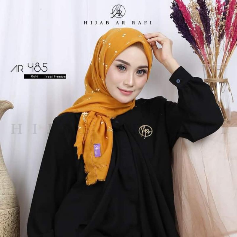arrafi Ar 485 segiempat arrafi terlaris 2021 arrafi hijab branded ori Ter new best seller fashion
