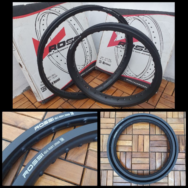 VELG SET V ROSSI 18 21 HOLE 36 ORIGINAL. VELK VROSSI MOTOCROSS GRASSTRACK ENDURO TRABAS KLX DTRACKER