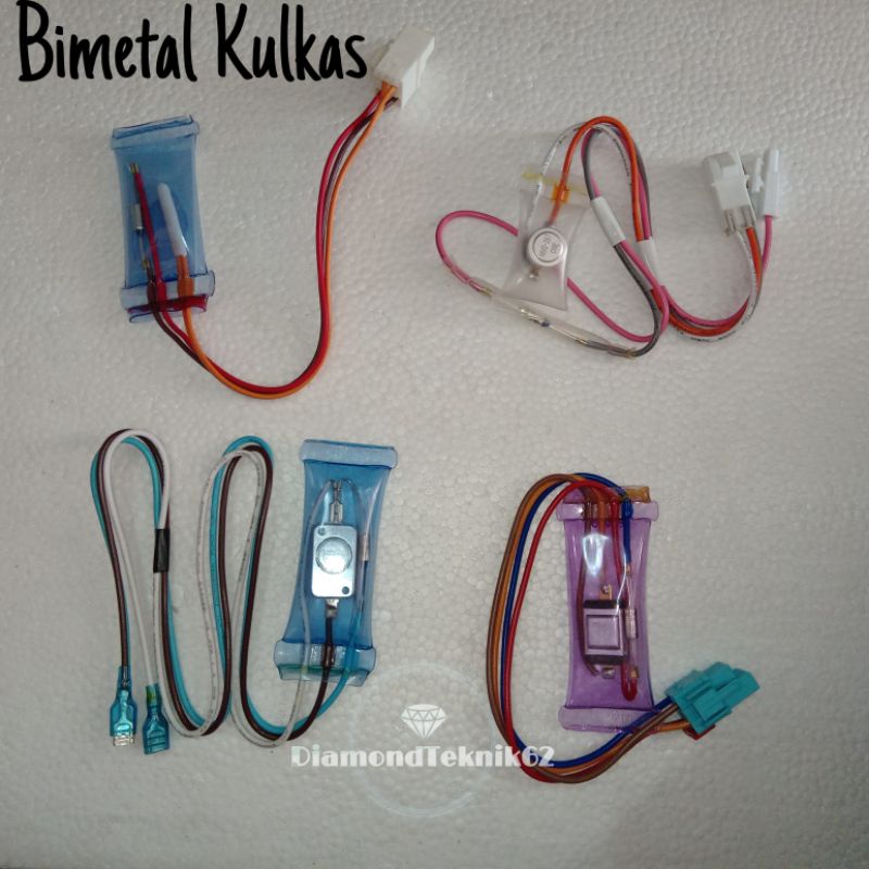 Bimetal/Defrost/Pius Kulkas 1dan2 Pintu,Toshiba,LG,Politro,Sanyo,Aqua