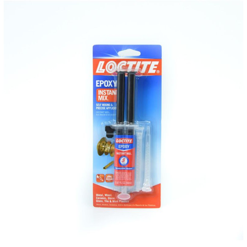 

LOCTITE LEM RESIN EPOXY INSTANT MIX GLUE EPOXY INSTAN MIX 5 MIN 0.47OZ