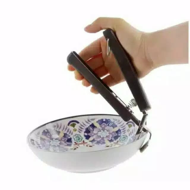 KLEM BRACKET PENGAIT PANCI ANTI PANAS PIRING MANGKOK OVEN CHEF