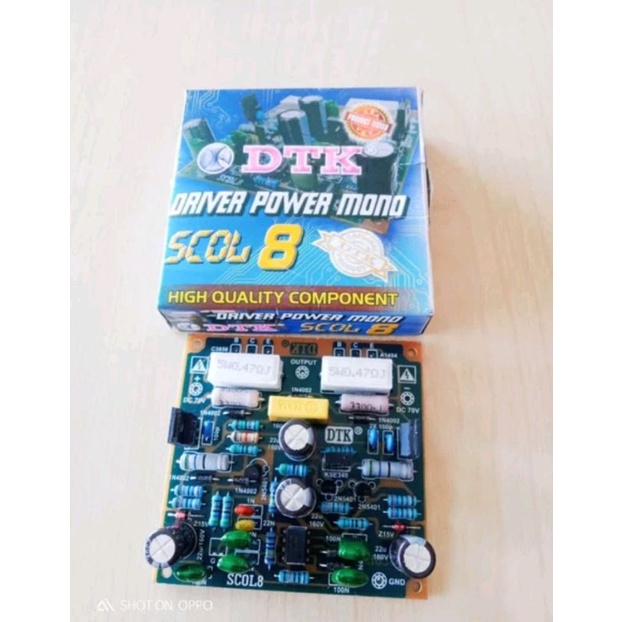 Driver SCOL 8 400 - 1300 Watt Mono DTK