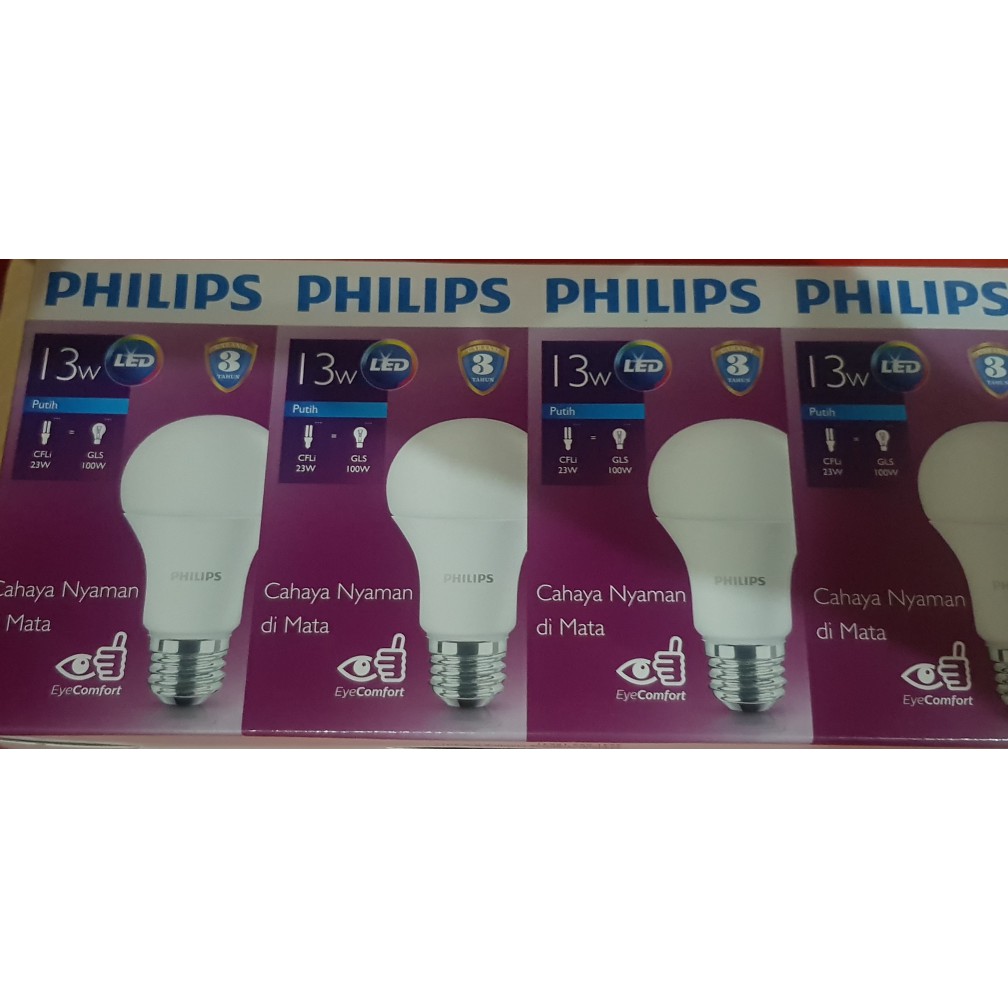Termurah Lampu Philips Led/Led Bulb Philips/Led Philips 19 Watt Lampu LED bulb bohlam Philips 13 w