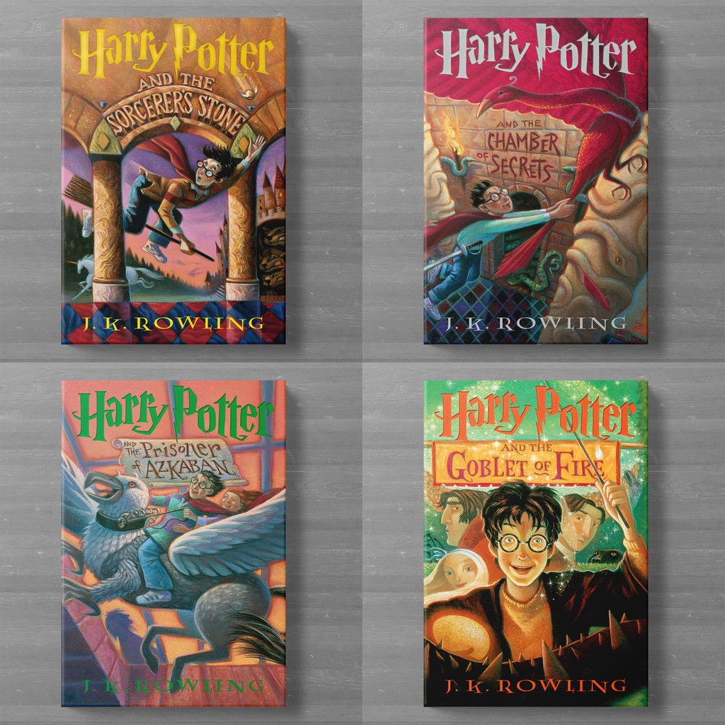 Jual HARRY POTTER Book Series 1 - 7 By J.K. Rowling | Shopee Indonesia