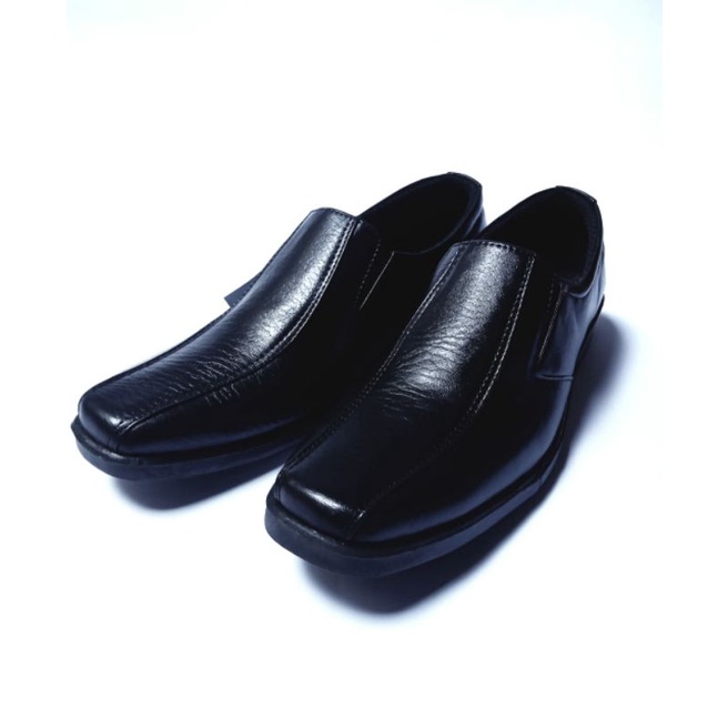 Sepatu Pantofel Anak Laki Laki 33-43 Cowok Sepatu Formal Hitam Laki Laki Sepatu Kerja Pria Sepatu LR
