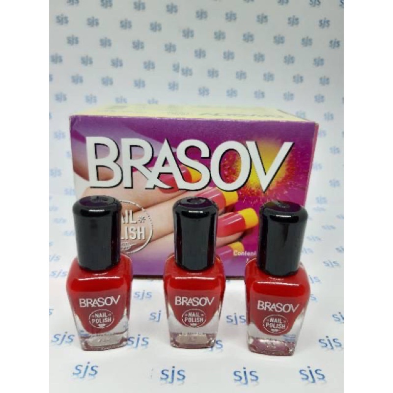 KUTEK BRASOV VARIAN MERAH RED &amp; MAROON 8 ML