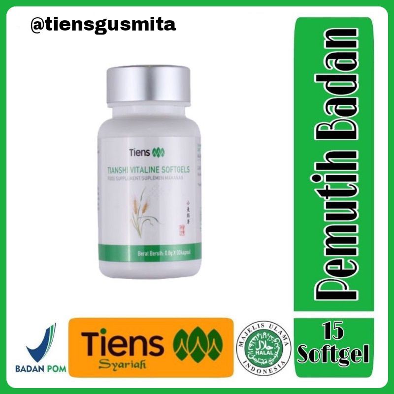 Tiens Pemutihan Vitaline Original