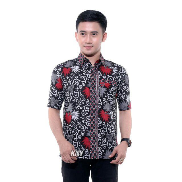 Kemeja Batik Lengan Panjang Terlaris Cod/bayar Di Rumah