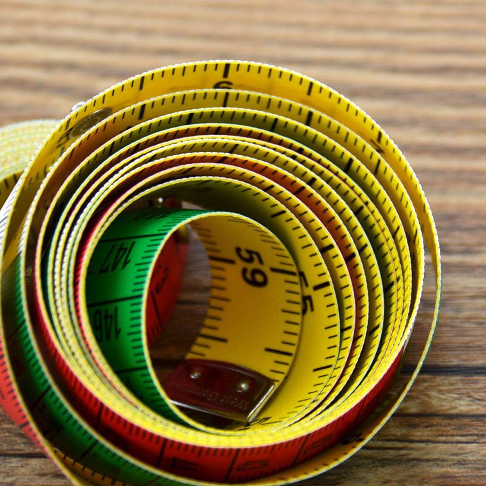 Lanfy Alat Jahit 1pc Dengan Snap Pengikat Warna-Warni Jerman Quality Flat Tailor Tape