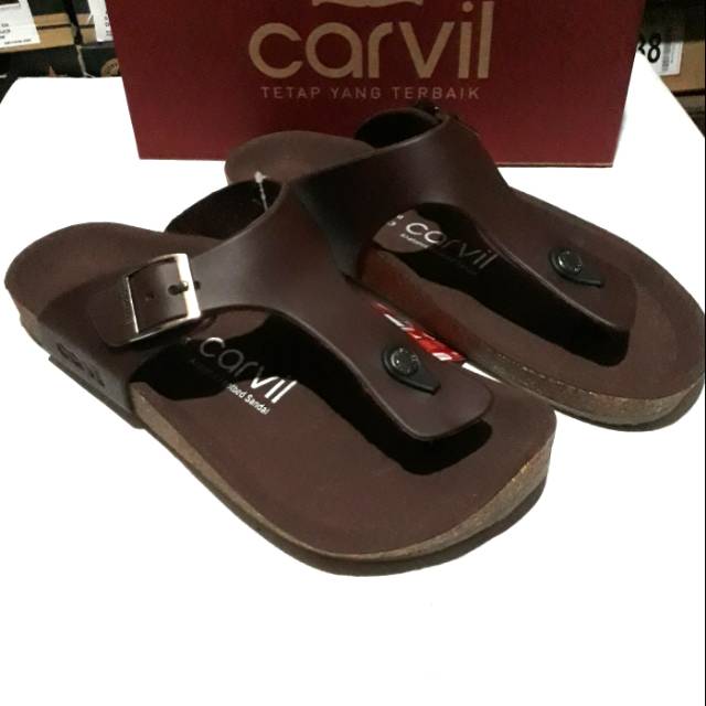 Sandal jepit pria CARVIL benzo-01 original