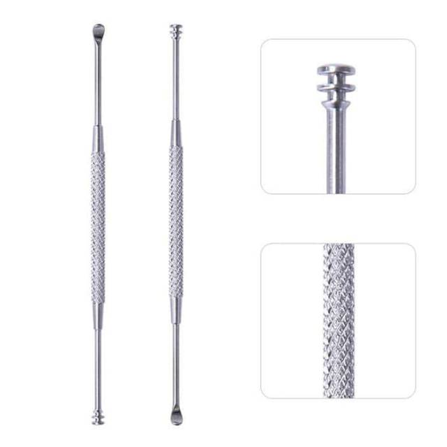 KOREK KUPING 3IN1 Stainless Steel Alat Pembersih Telinga Korek Kuping Stainless Steel Paket 3in1