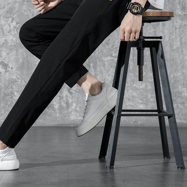 Celana Pria Kain Stretch Empat Sisi Celana Panjang Pria Casual Elastisitas Tinggi