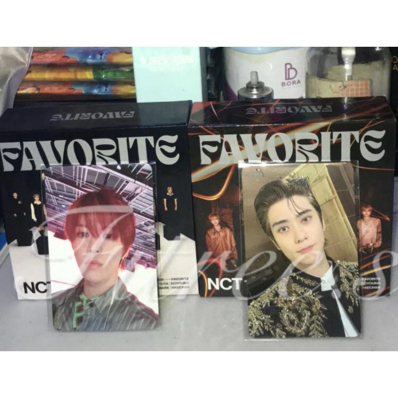 NCT 127 KIHNO FAVORITE UNSEALED PHOTOCARD JAEHYUN YUTA