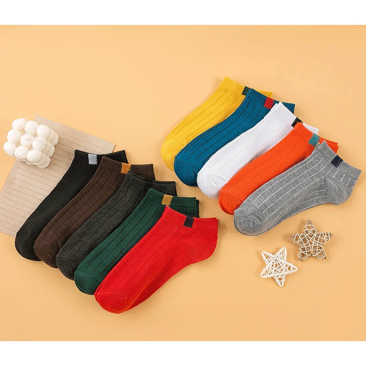 AliMaMa - KAOS KAKI LIST - Kaus Kaki Wanita Pria Unisex Mata Kaki Ankle Sock Socks Murah Medan-6