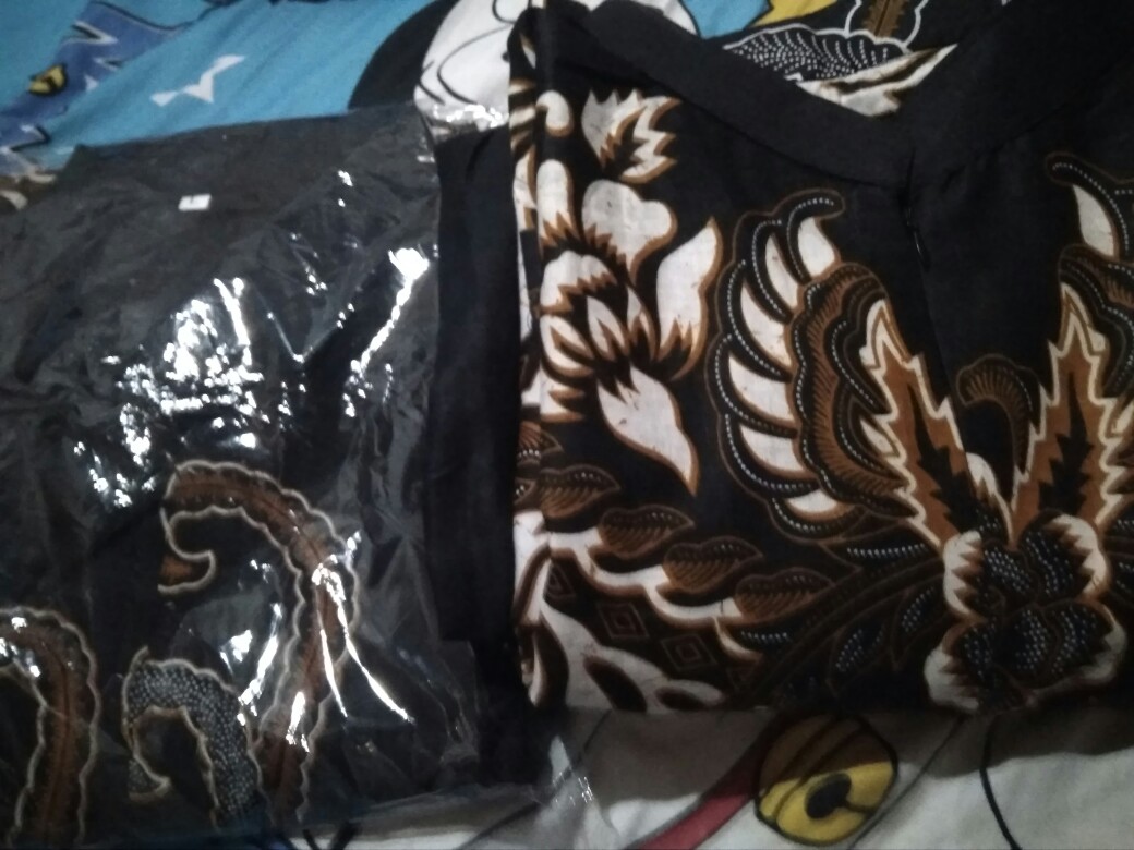 Couple Batik Gamis / Dress Batik Couple