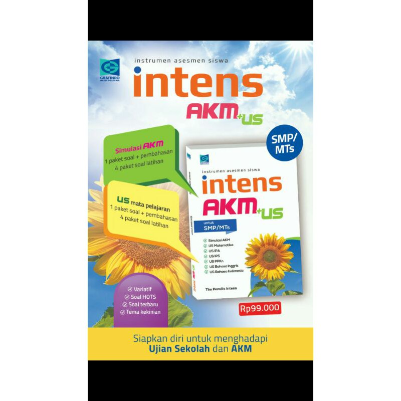 intens akm + us untuk SMP/MTS