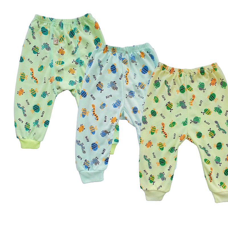 |3PCS| Celana Panjang Pampers Warna Print  Size S.M.L.XL