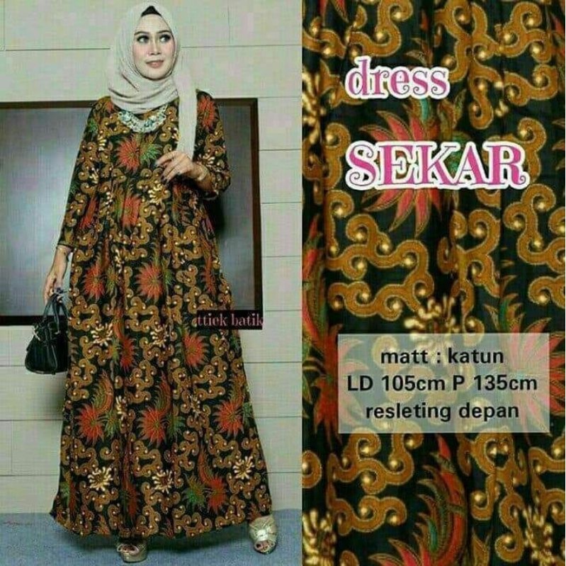 Gamis batik LAWAS TERBEST SELLER