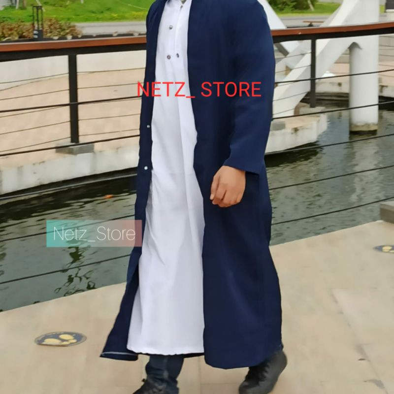[COD] JUBAH LUARAN PREMIUM / Jubah Luaran Pria Dewasa Twis higt / jubah yaman habaib / jubah luaran 