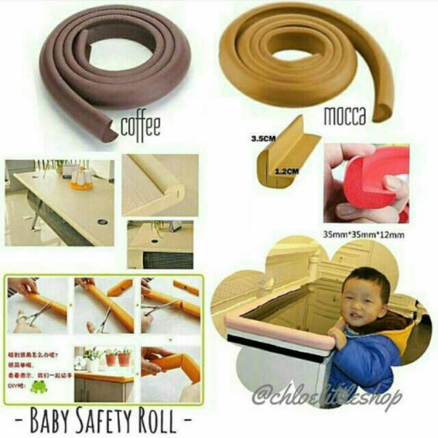 Baby Safety Roll / Pelindung Siku Meja / Pengaman Sudut