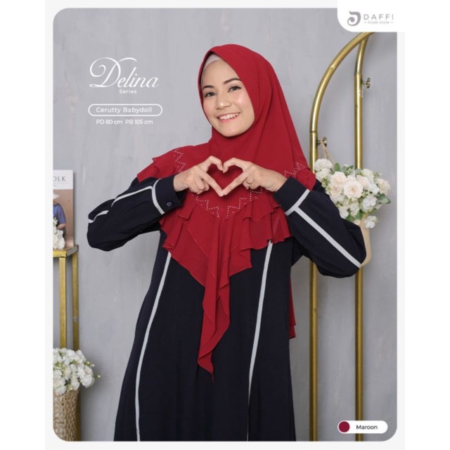 Jilbab Delina By Daffi