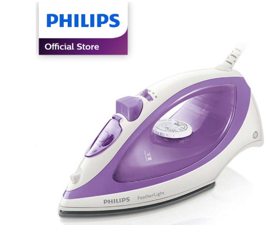 PHILIPS Setrika Uap GC1418/35 -Ungu, Semburan Uap,Tapak Non-Stick, seterika, setrikaan, gosokan baju-2