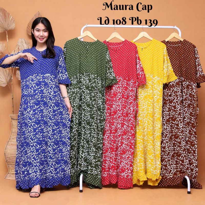 Maura Cap Cerah Kain Rayon batik pekalongan