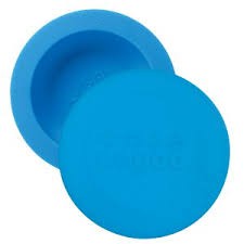 Unik Oogaa Combo Silicone Bowl and Lid - Blue / Mangkuk Tempat Makan Anak Diskon