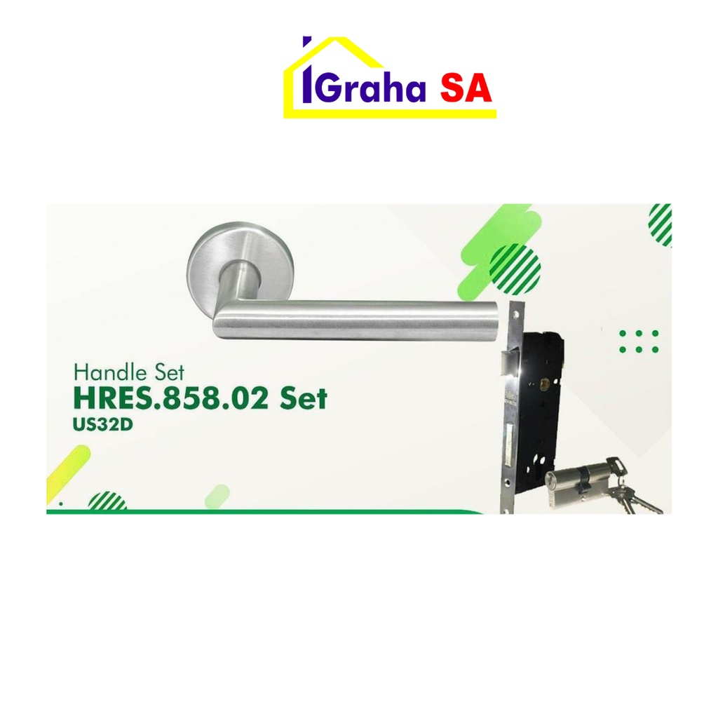 BELLEZA HANDLE SET HRES 858 02 BZ US32D SET