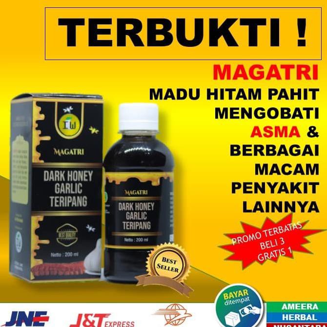 OBAT ASMA | MAGATRI MADU HITAM PAHIT MADU HUTAN MADU MAHONI HERBAL A03