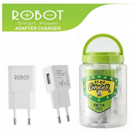 Robot RT-K4 Charger Adaptor 5V 1A - 1Pcs ORIGINAL ecer