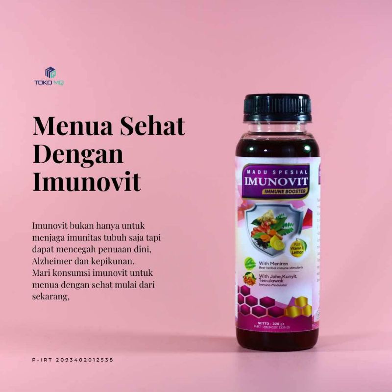 

Madu Spesial Imunovit 320 gr