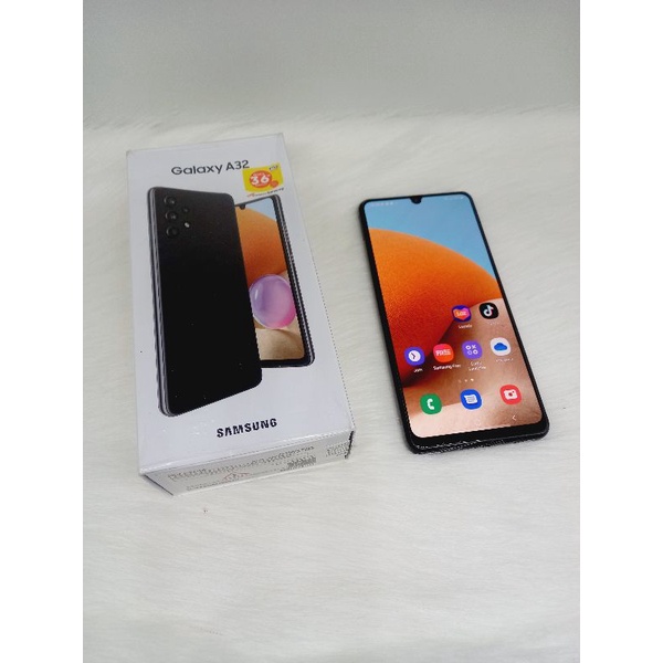 Samsung galaxy a32 rom128gb Ram6gb hp handphone second seken bekas murah lengkap-5