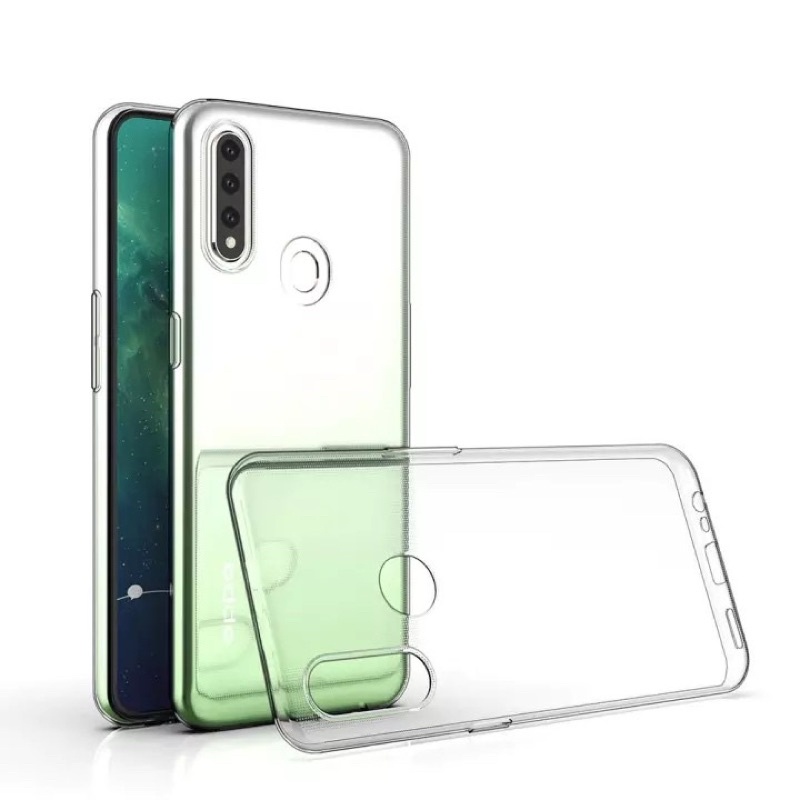 PROMO CLEAR CASE HD 2MM ORIGINAL OPPO A16 A31 2020 / OPPO A8