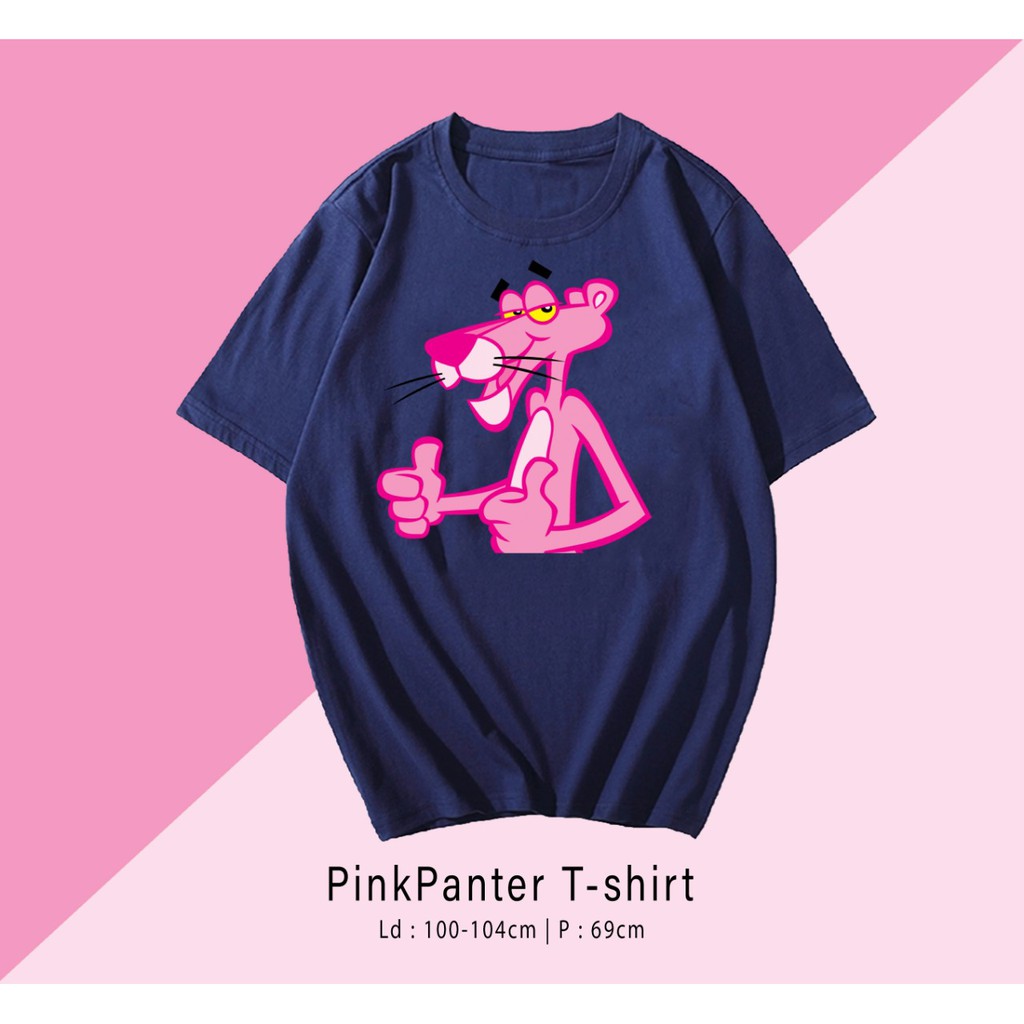 PINKPANTHER/ TERMURAH BAJU KAOS KATUN WANITA LENGAN PENDEK / TUMBLR TEE /  OVERSIZE