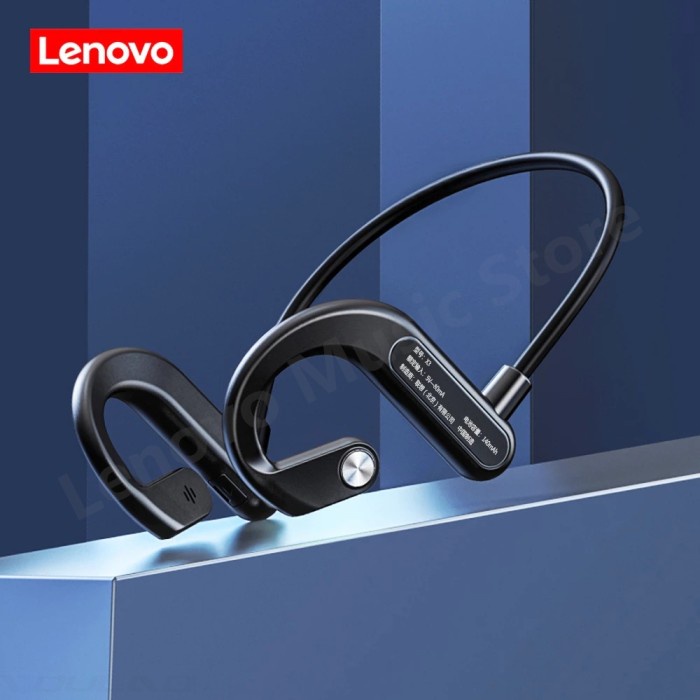 Thinkplus Lenovo Headphone Leher Bone Conduction Wireless Bluetooth X3