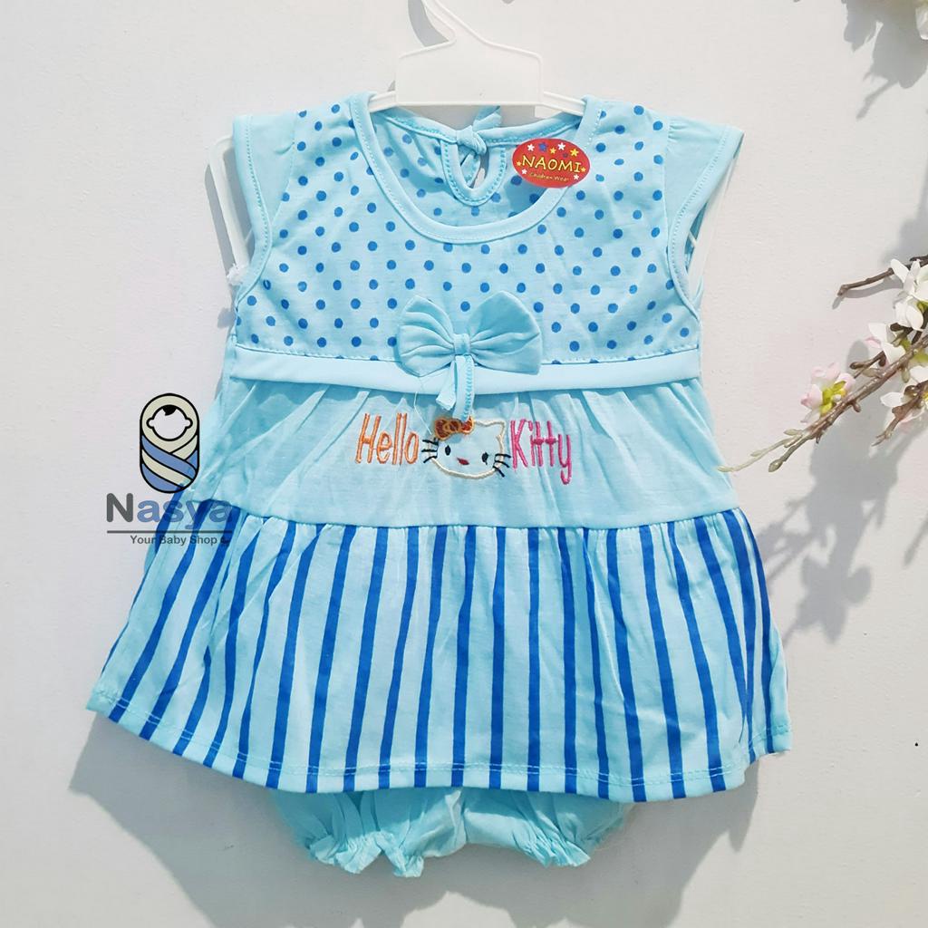 [N-016] New Arrival Setelan baju kutung dan celana pendek bayi 3-6 bulan