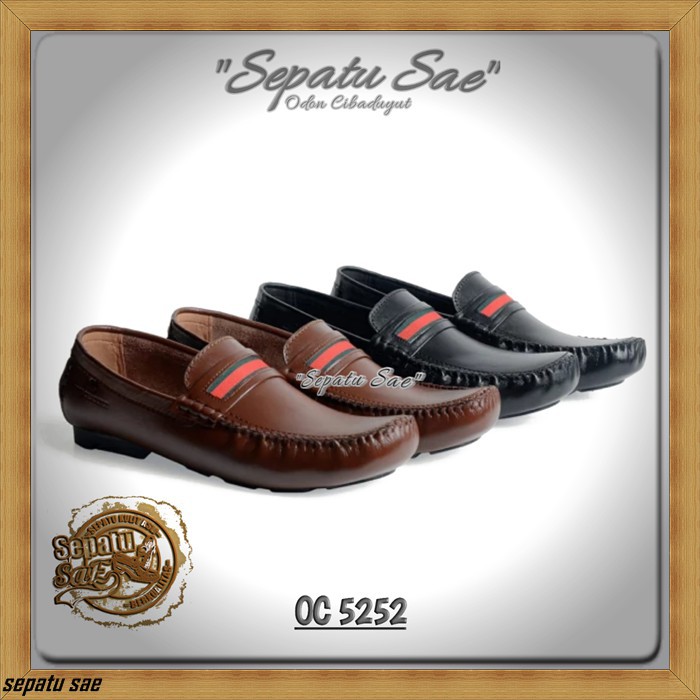 [COD] C39 sepatu pria sepatu cowok sepatu kantor casual slip on dijamin kulit asli |Odon Cibaduyut