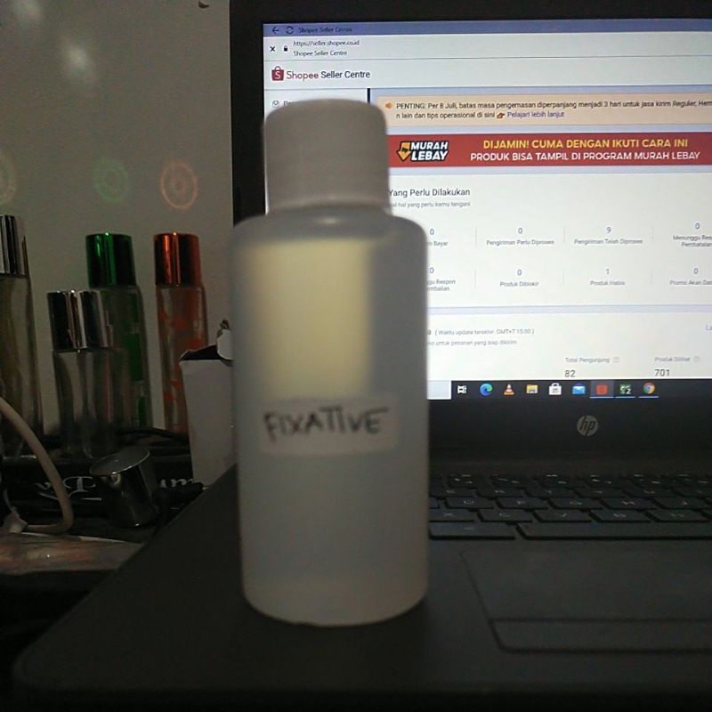 FIXATIVE UKURAN 100 ML 1 BOTOL ORIGINAL