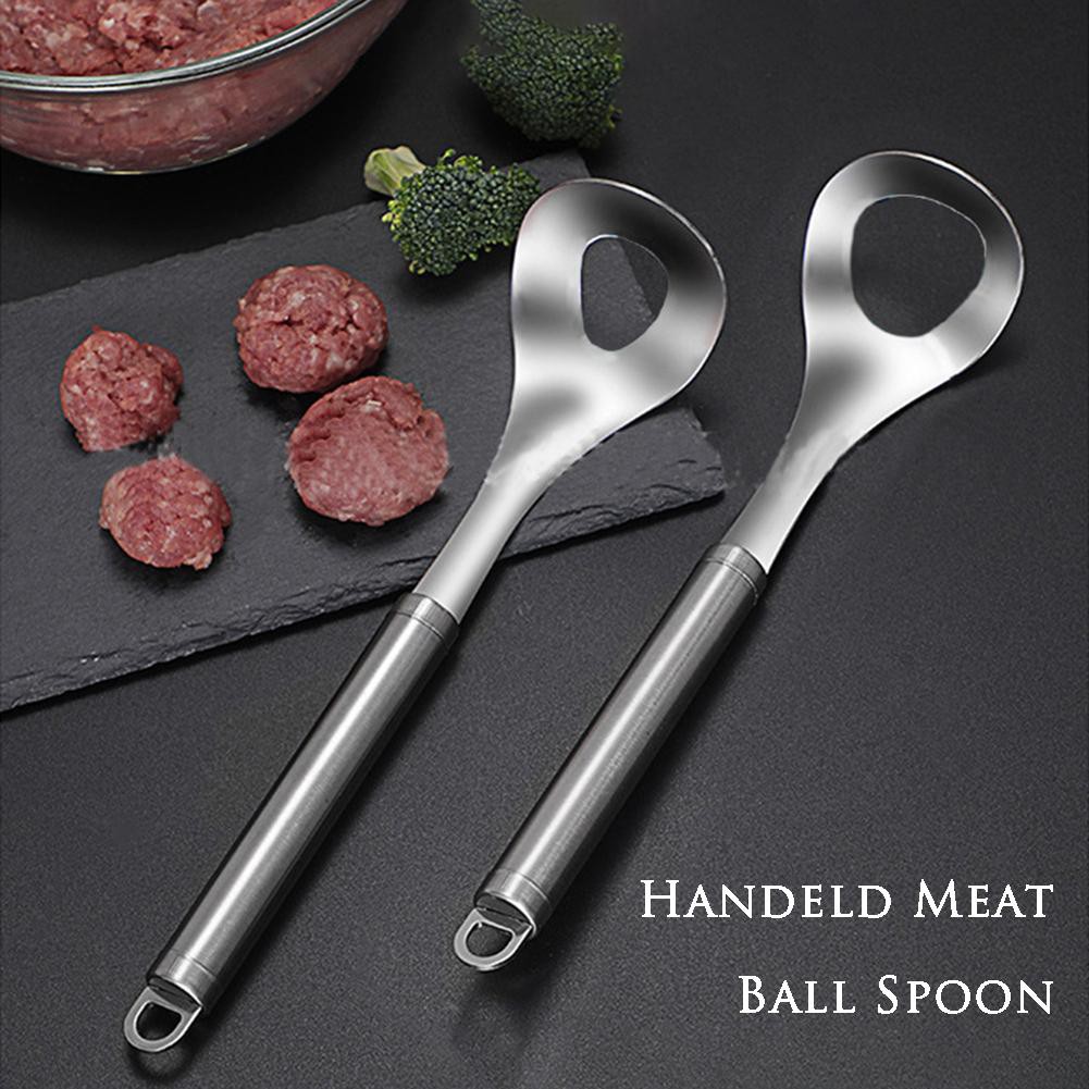 CETAKAN BASO Sendok Bakso meatball maker stainless steel Anti lengket