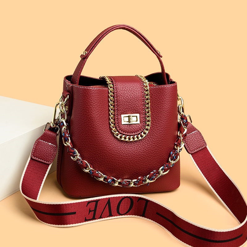 Tas Selempang Berkualitas Perempuan Terbaru Wanita Selempang Tas Bahu T9G9 Mewah Shoulder Bag Besar 