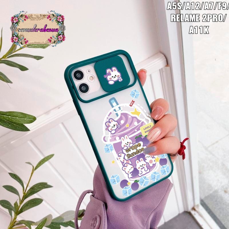 SS071 CASE SLIDE KARAKTER OPPO A54 A3S A1K A5S F9 A7 A12 A11K F1S A59 A57 A39 A74  RENO 5F 6 SB2703