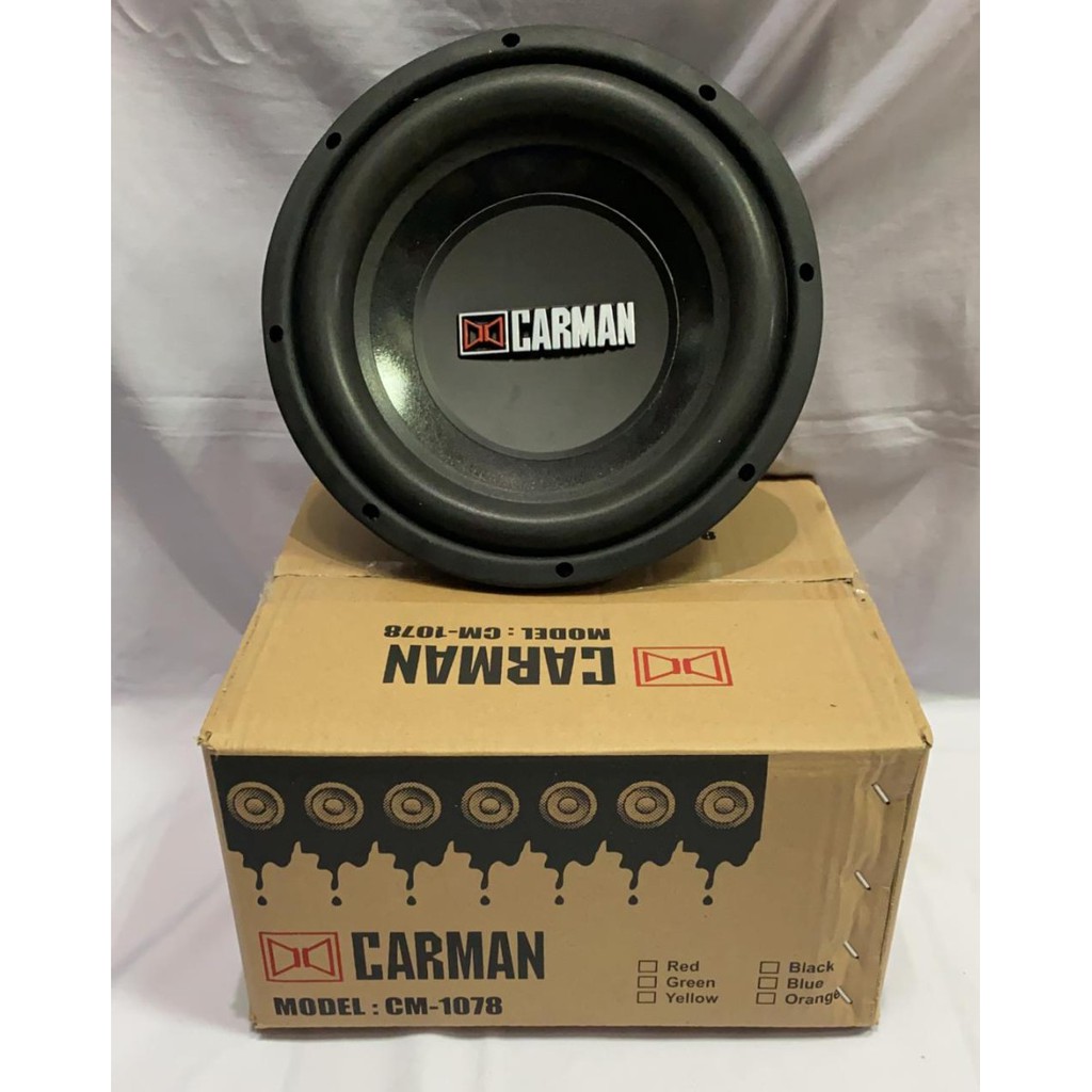 Subwoofer Carman 10 inch CM-1078 Double Coil Subwoofer Carman