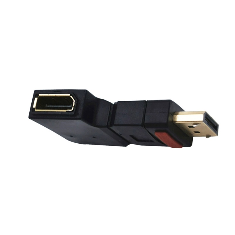 Converter btsg Displayport Male to Female90° Adaptor Siku Atas/Bawah/Kiri/Kanan