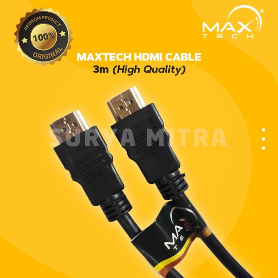 Kabel HDMI Maxtech 3m HQ