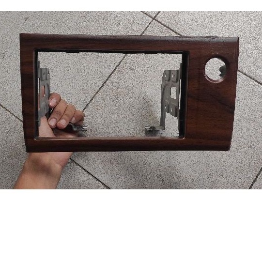 Panel headunit double din mobilio brio brv original honda