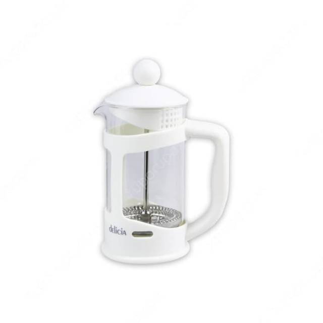 DELICIA Pembuat Kopi Coffee Maker French Press Tempered Glass 350, 800 ml &amp; 1000 ml