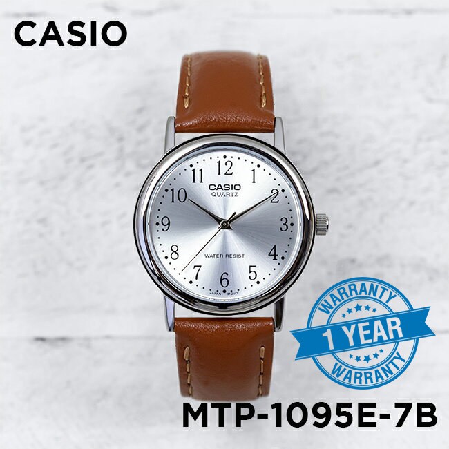 Jam tangan Casio Original MTP-1095E-7B / MTP 1095E